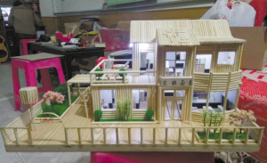 廊坊小伙建“筷子別墅” 外形別致還有浴室水龍頭